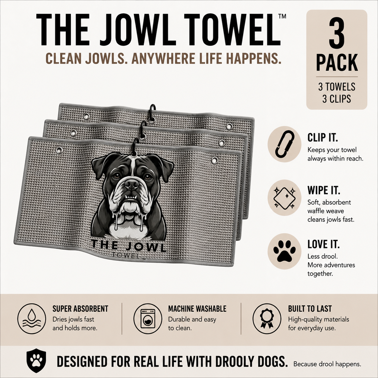 Bulldog  – 3 Pack